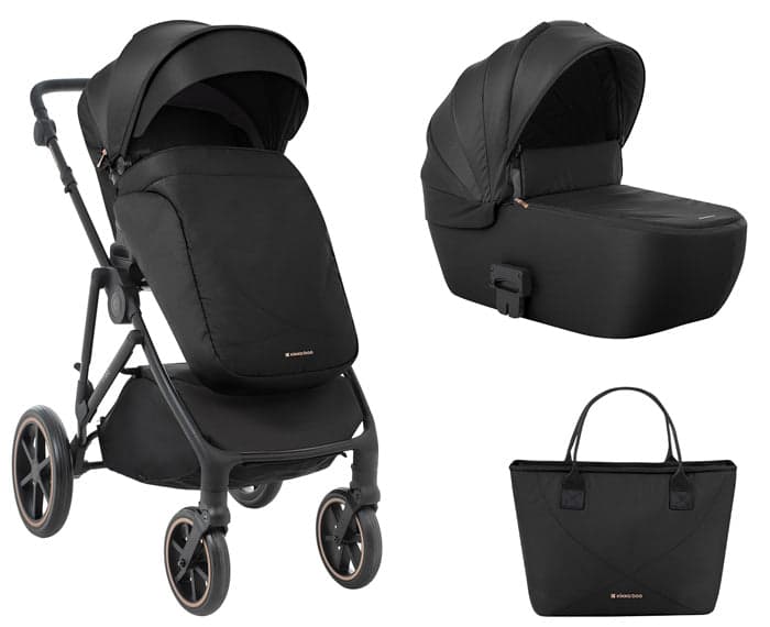 Duo Kikkaboo + Alcofa 2 em 1 Thea Negro 2024