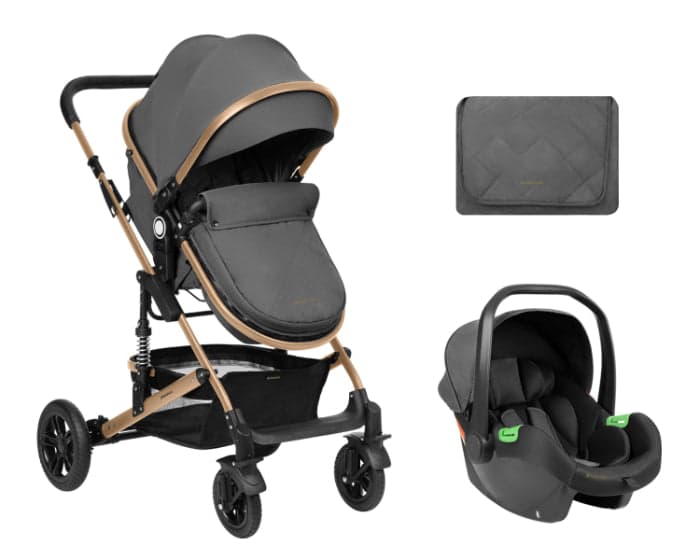 Trio Kikkaboo Convertível Amaia Dark Grey