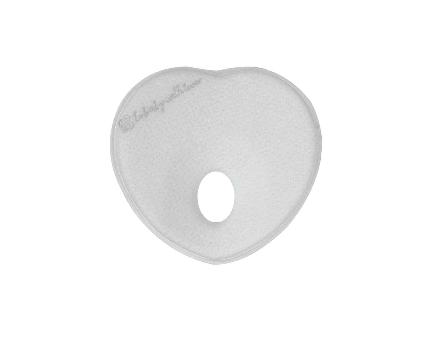 Almofada ergonómica de espuma viscoelástica Heart Airknit, cinza