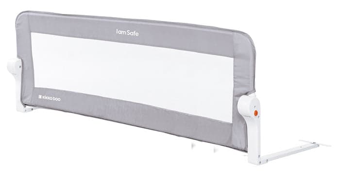 Kikkaboo Barreira de Cama 120cm i Am Safe Gris
