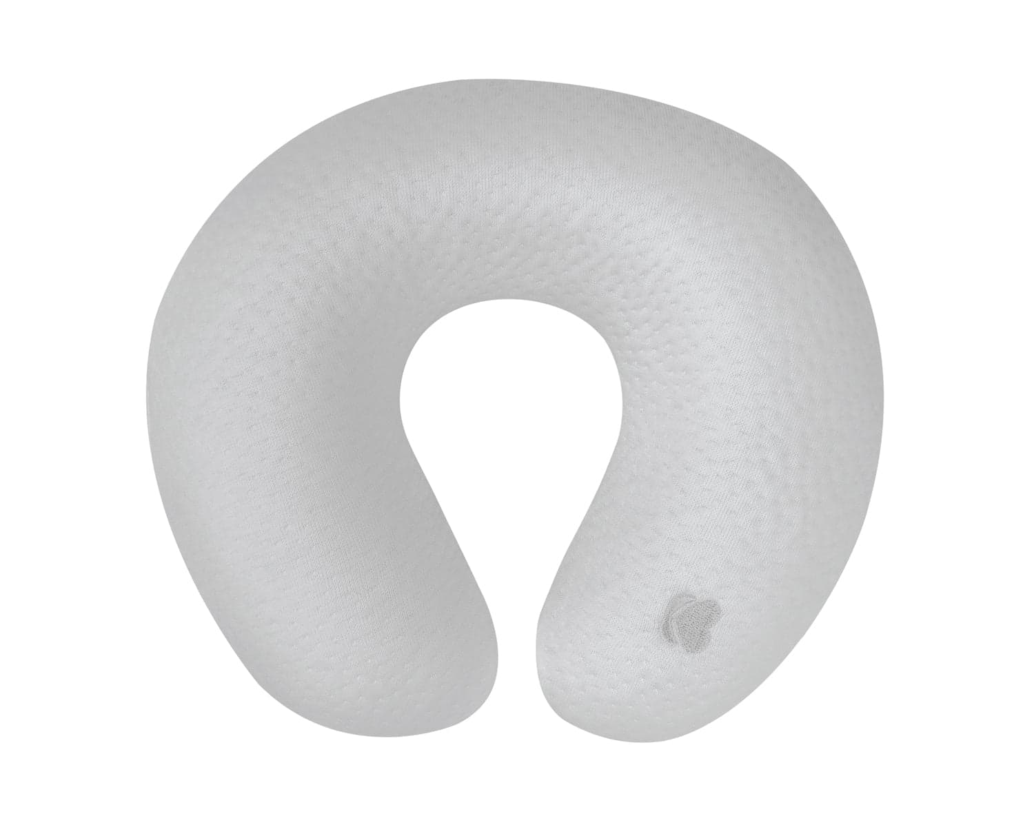 Almofada de viagem de espuma viscoelástica Airknit cinzento