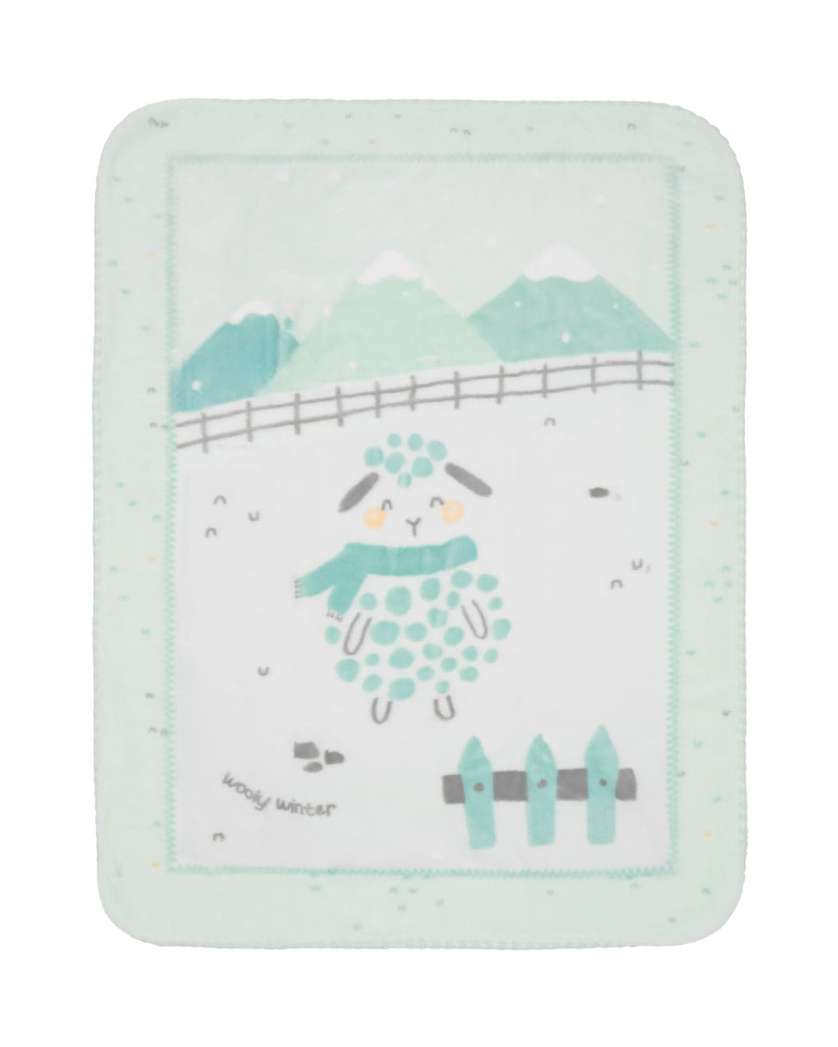 Kikkaboo Manta de Bebé Super Macia 80/110 cm Sleepy Sheep