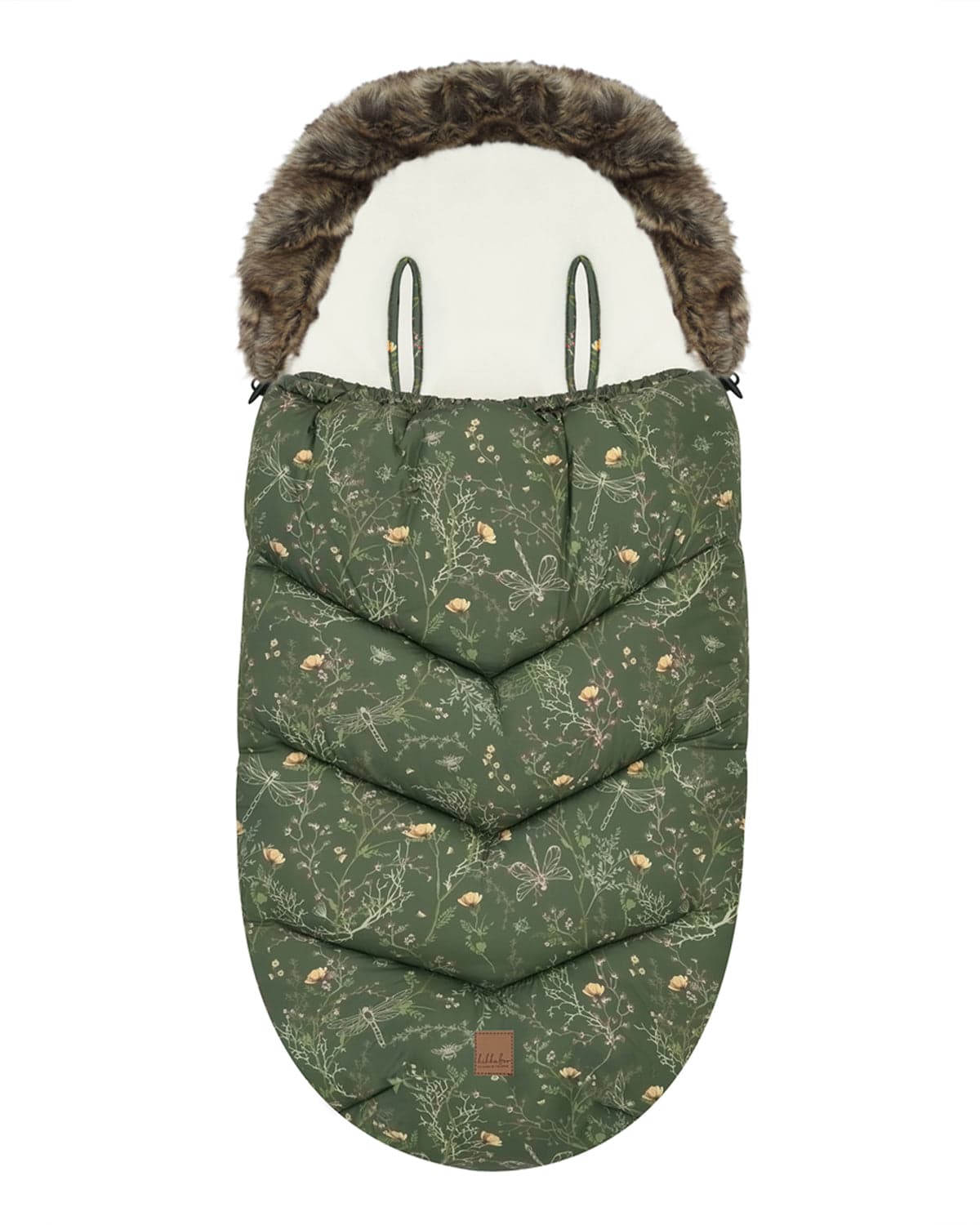 Kikkaboo Saco-cama Luxury Secret Garden Green