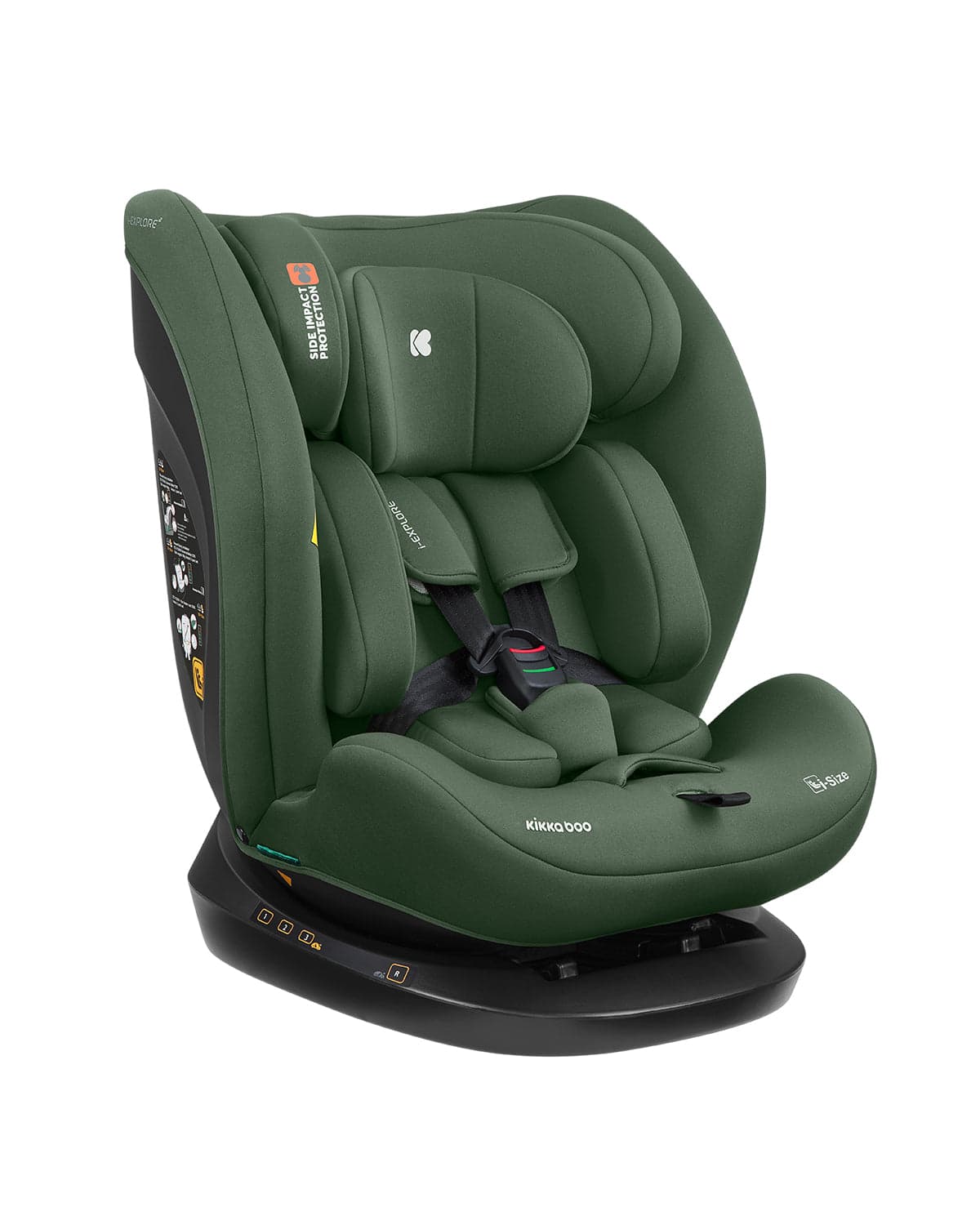 Cadeira auto 40-150 cm i-Explore 2 i-SIZE Verde Militar