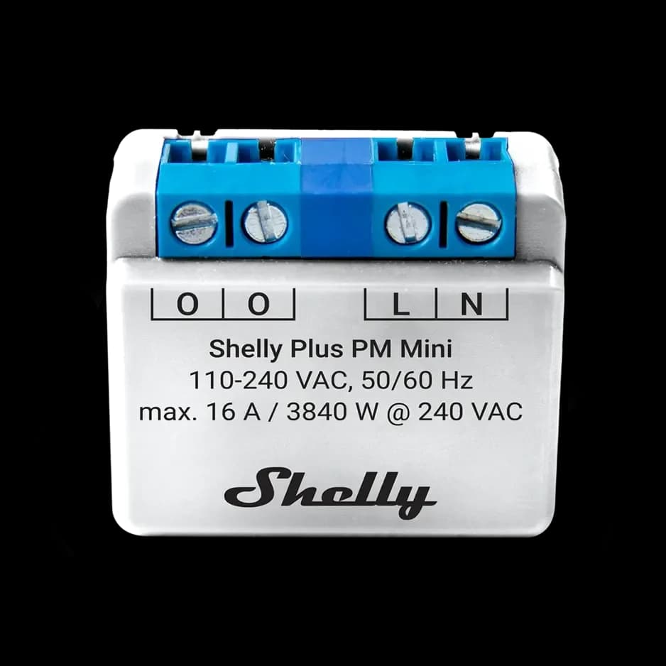 Shelly Mini Módulo Wi-fi P/ Monitorização Consumo de Energia 110/240VAC 16A Plus Pm Mini - SHELLY-PLUSPM-MINI