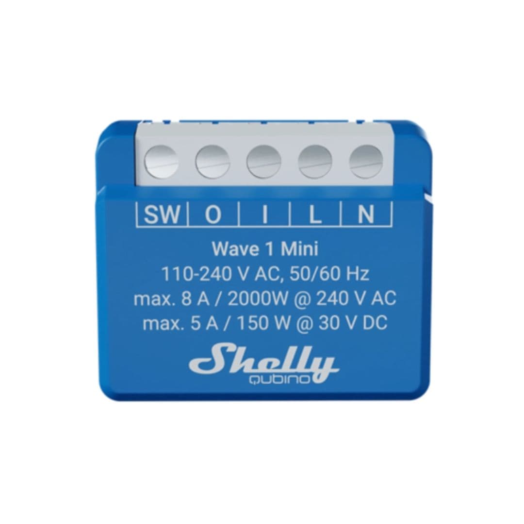 Shelly Qubino Z-Wave 1 Mini - Módulo Z-Wave