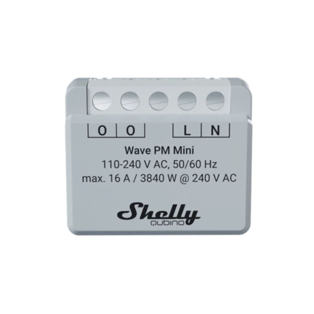Shelly Qubino Z-Wave PM Mini - Módulo Z-Wave