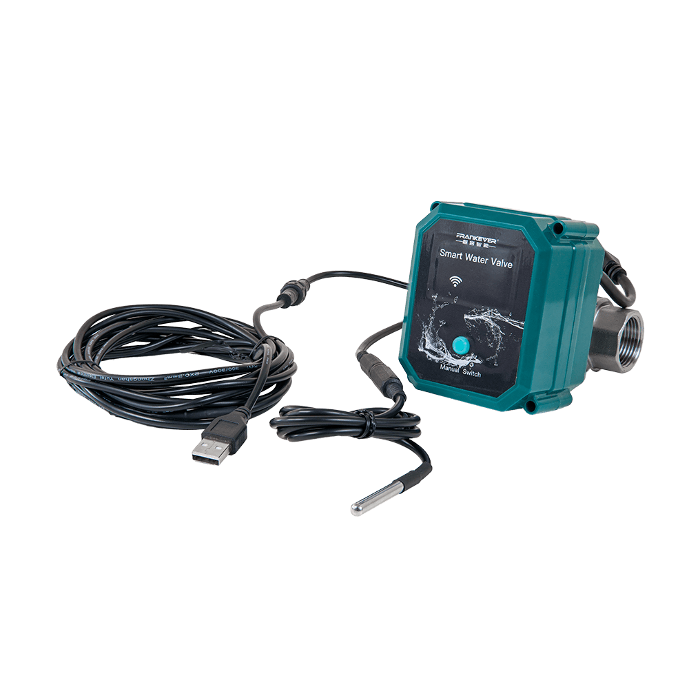 FrankEver Válvula de Água Inteligente WiFi/BT compatível com Shelly - DN15
