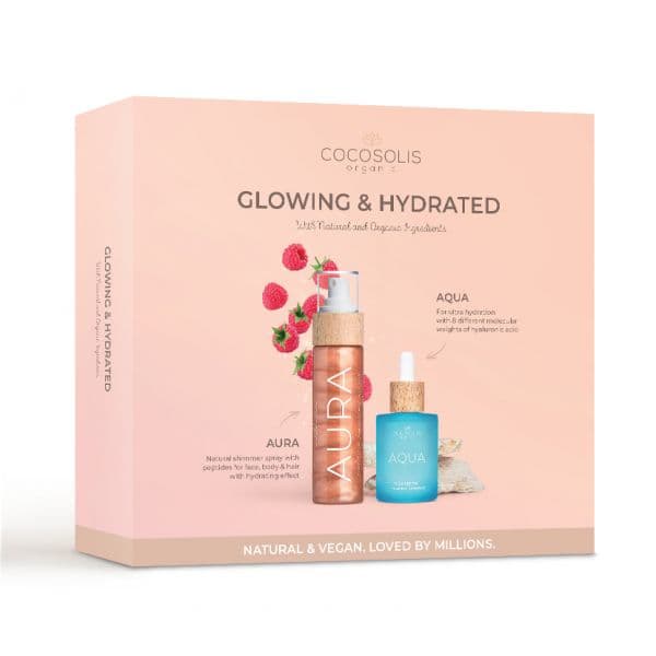 Cocosolis Glowing e Hydrated - Aura 100ml e Aqua 50ml Coffret