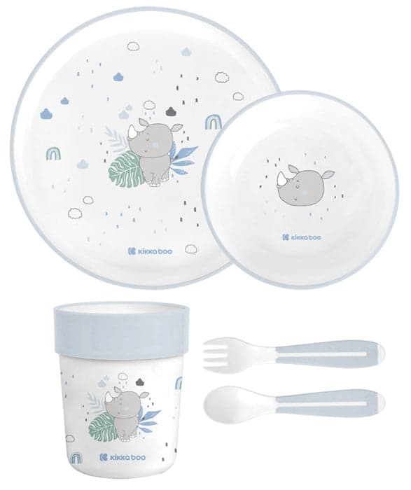 Conjunto refeição de PP Kikka Boo Savanna