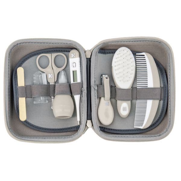 Kikkaboo Conjunto de Cuidados Bebé 8 Peças Beige