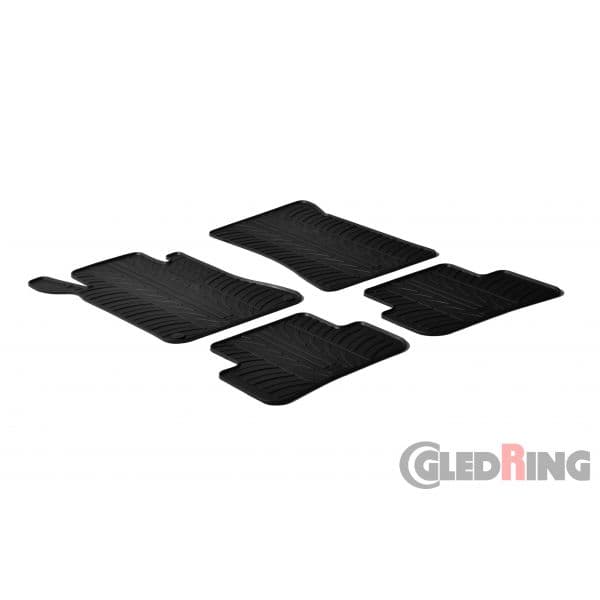 GledRing Tapetes para Mercedes C-class W203, 2001-2007 - T0326