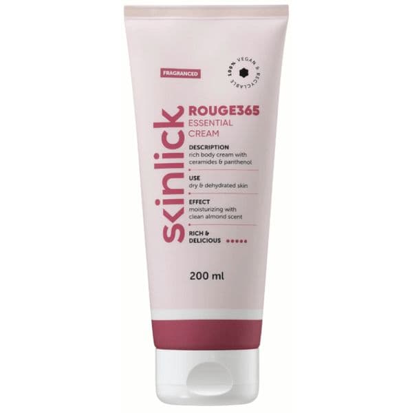 Skinlick Creme Essencial Rouge365 Creme Hidratante 200ml