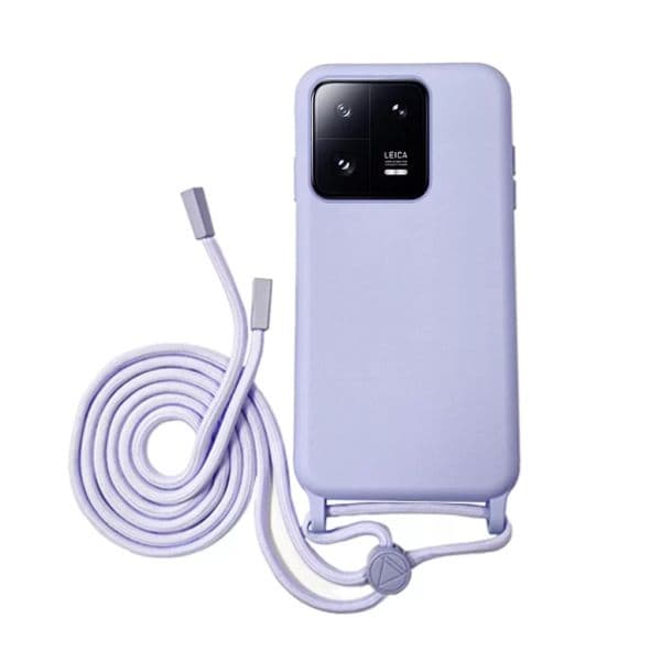 Capa Silicone Líquido para Xiaomi Mi 13 Pro Lilás