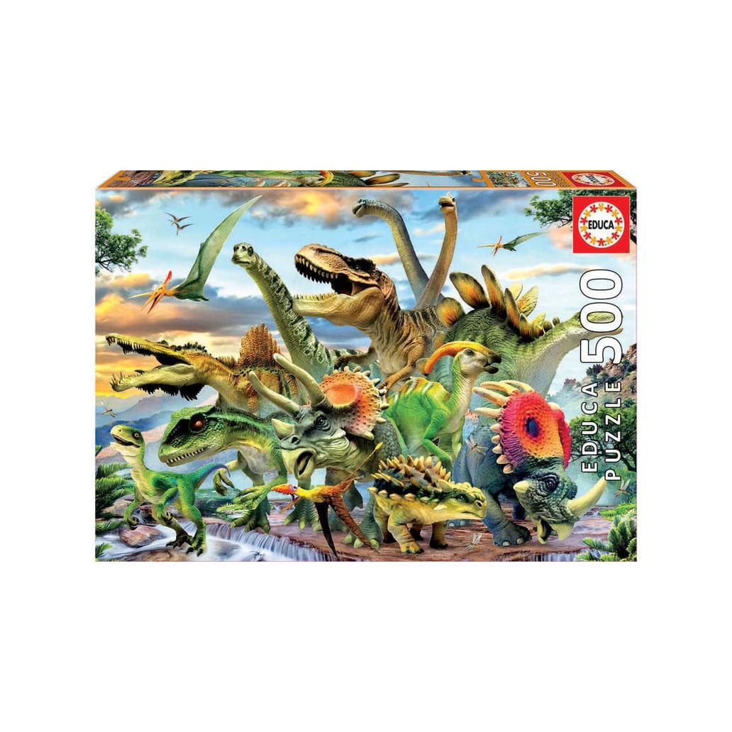Educa Puzzle Dinossauros - 500 peças - 17961