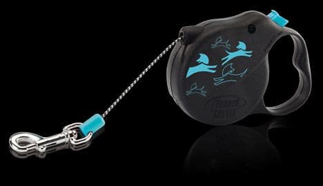 Flexi Correa Extensible de Cinta New Classic Azul