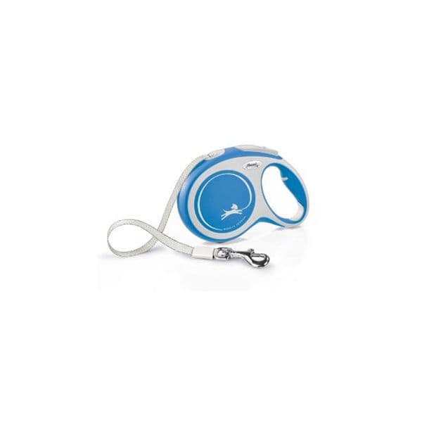 Flexi Trela de Rodadura New Comfort 8 Metros Azul/blanco 829845