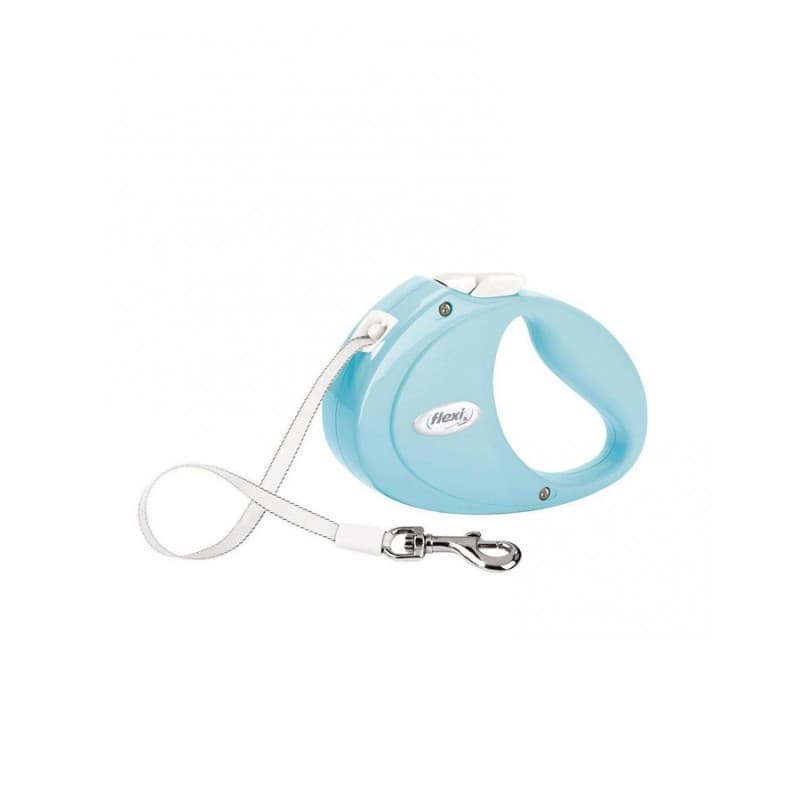 Flexi Puppy Fita Azul Claro 2 m