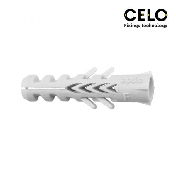Celo Caixa 100UN Bucha Nylon Duplo Anti-giro Din/ref NF6 - ELK17133