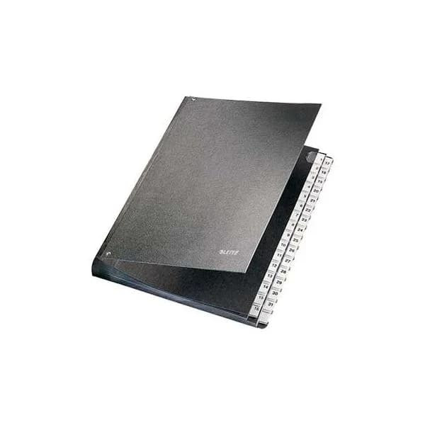 Leitz Pasta de Assinaturas 5831 Preto 1-31 Divisões
