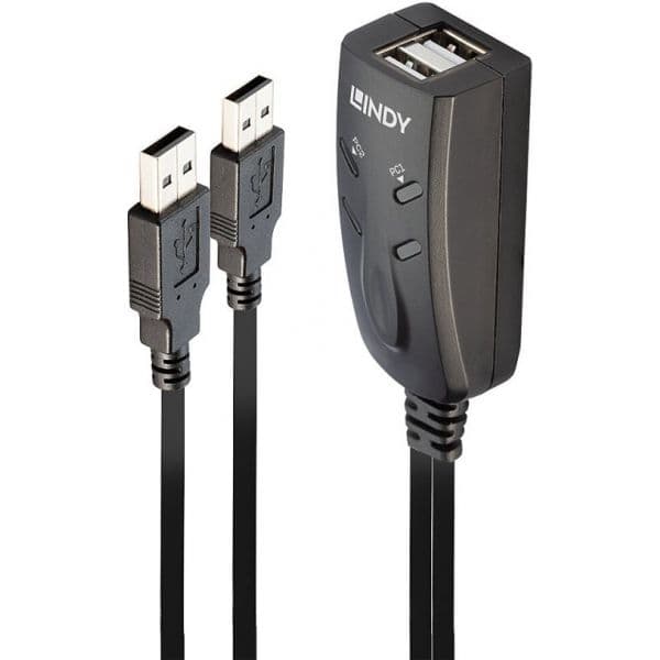 Lindy Switch 2 Portas USB Keyboard & Mouse - 32165