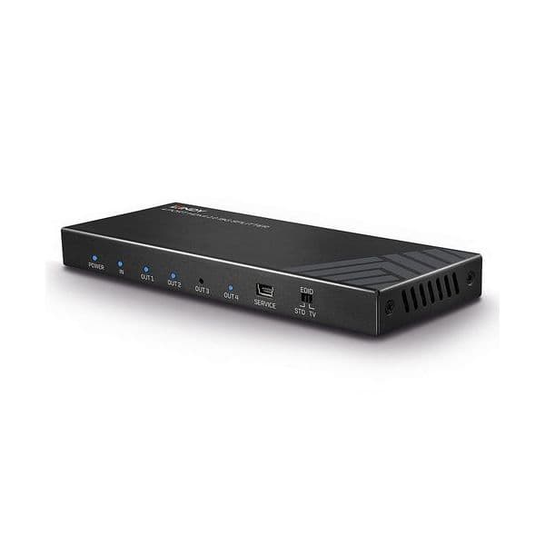 Lindy 4 Port Hdmi 18G Splitter - 38236