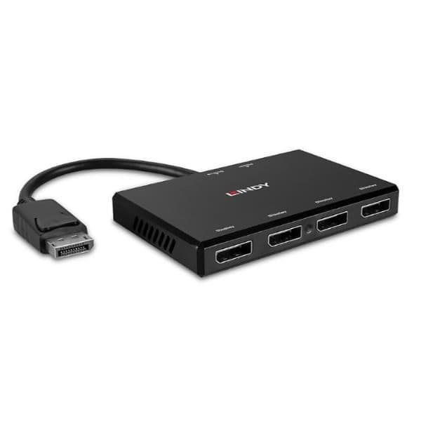 Lindy 38431 Hub DisplayPort 1.2 MST 4 Portas