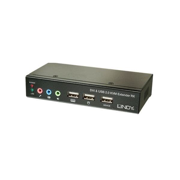 Lindy Cat5 Kvm Extender Classic Dvi USB Audio, 50m - 39377