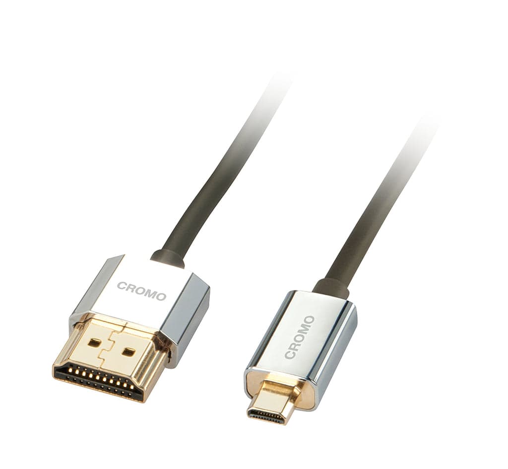 Lindy 41680 cabo HDMI 0,5 m HDMI Type A (Standard) HDMI Type D (M