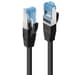 Lindy Cabo de Rede S/FTP PIMF Cat6a 10m Preto