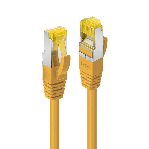 Lindy 47666 Cabo de Rede Cat6a/Cat.7 RJ45 S/FTP LSZH 7,5m Amarelo