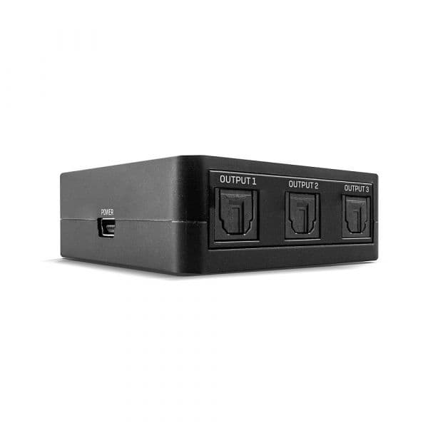 Lindy 70480 Splitter/Amplificador Ótico Toslink 3 Portas