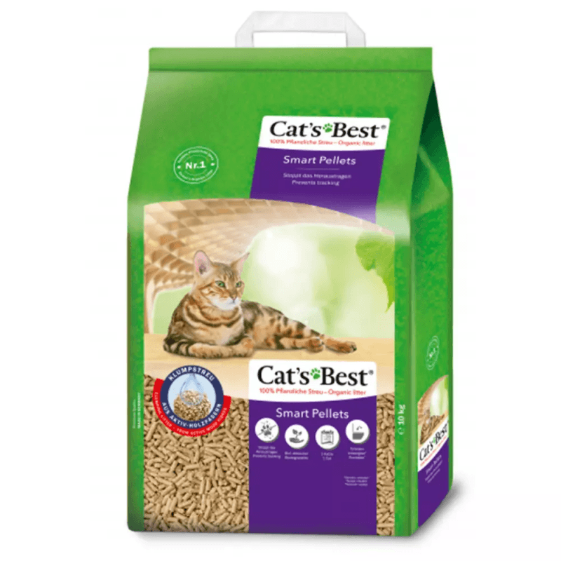 Cat's Best Areia Aglomerante Mini Power Pellets 20l