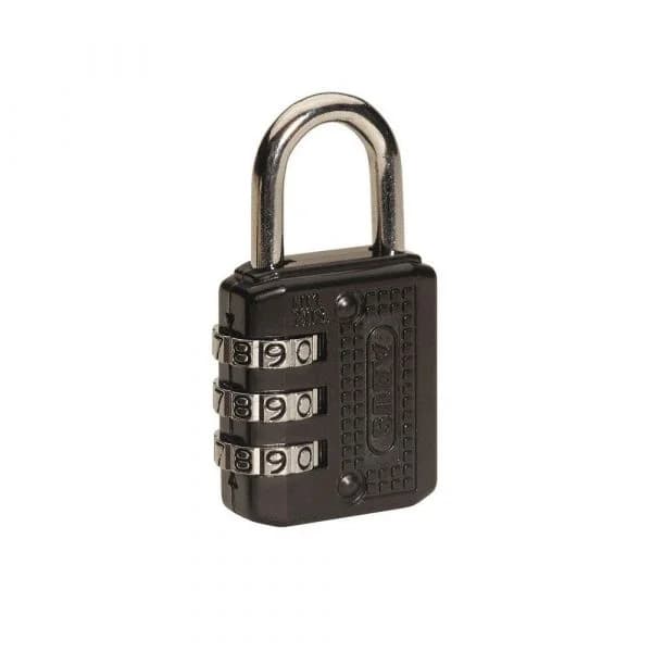 ABUS Cadeado de Combinação 715/30 Preto 30mm