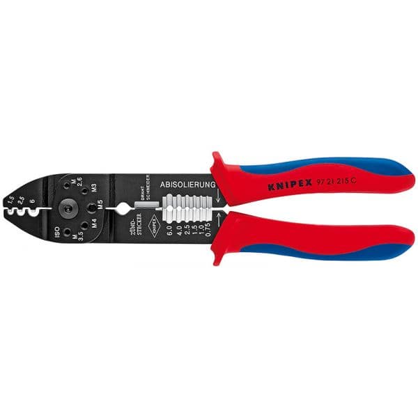 Knipex Alicate de Crimpagem 97 21 215 C de 230mm