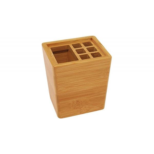 Wedo Aljava para Lápis e Canetas em Bambu 9.6x8.5x10.8cm Castanho