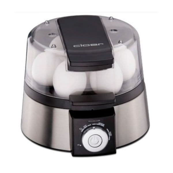 Cloer Máquina Cozer Ovos Egg Cooker 6070 Inox/Black