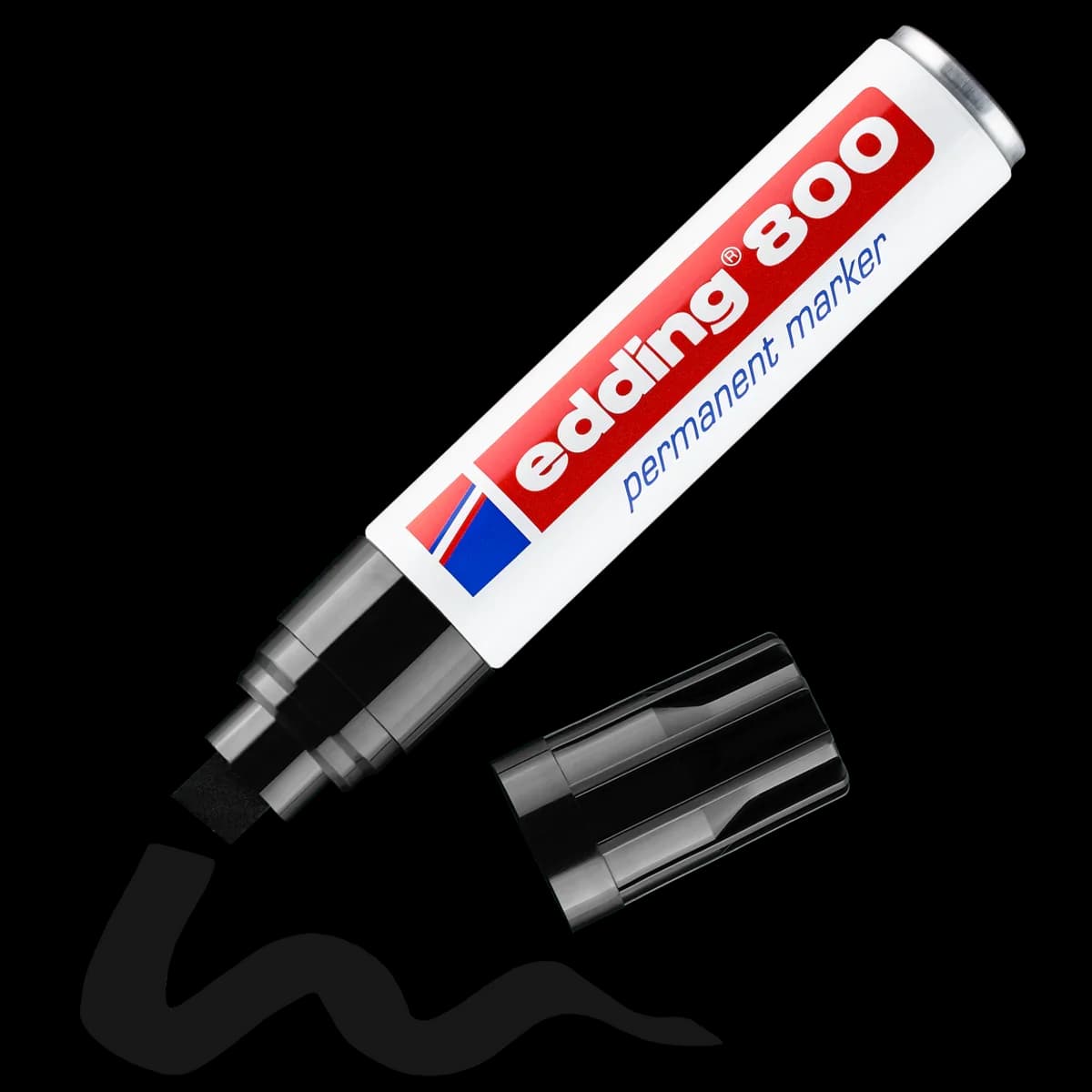 Edding Marcador Permanente 800 Preto 1 Un.