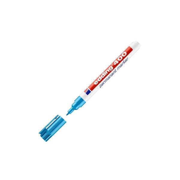 Edding Marcador Médio 400 Azul Claro 1 Un.