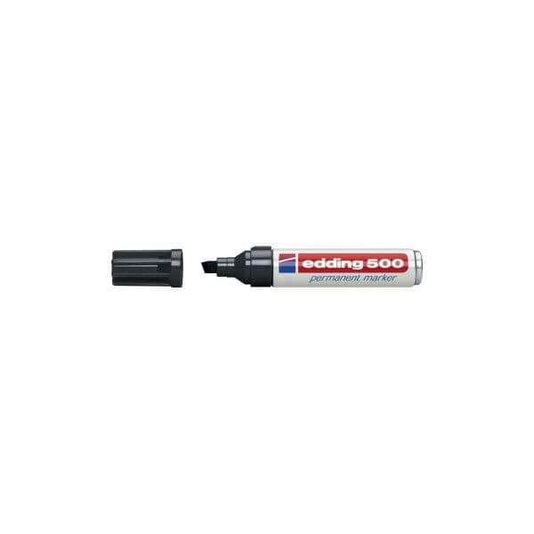 Edding 10 un. Marcadores Permanentes Pta Bis 2-7mm Preto - 500-01