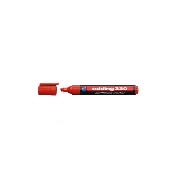 Edding Marcador Permanente 330 Vermelho 1 Un.