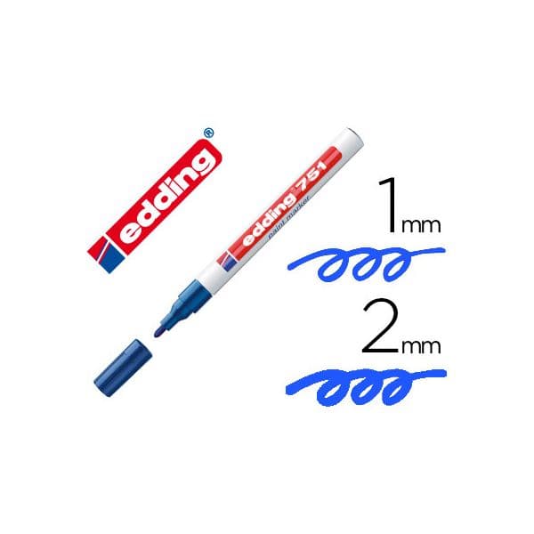 Edding Marcador 751 Azul - 10751-03