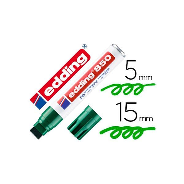 Edding Marcador Permanente 850 Verde 1 Un.