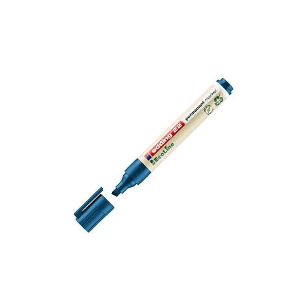 Pack 2 Marcador Permanente Grosso Azul 1 5mm Edding e 22 1308023
