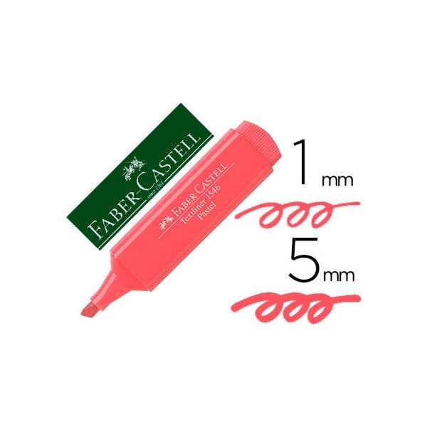 Faber-castell Marcador Fluorescente 1546 Pastel Pessego - OFF151862CE