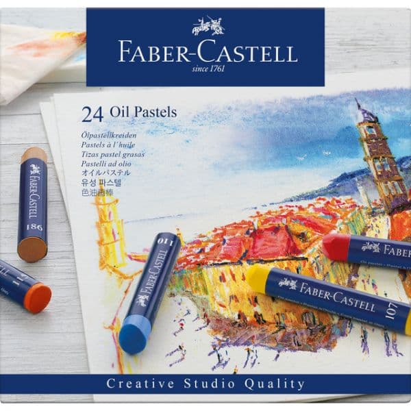 Faber-Castell Pastel Óleo Gold Caixa 24 un - 49127024