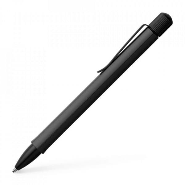 Faber-Castell Esferográfica Hexo Preto Tinta Preta - 140504