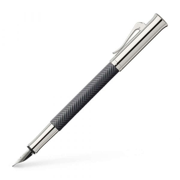 Graf Von Faber-castell Caneta de Aparo M Guilloche Ciselé Anthracite