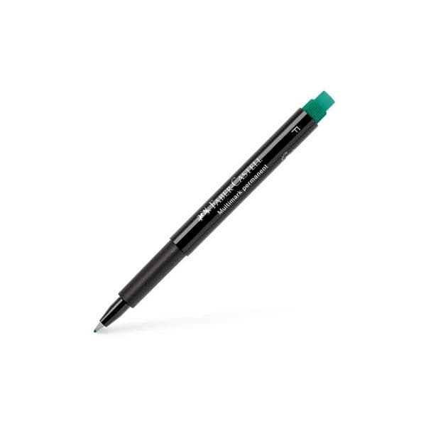 Pack 2 Marcador Permanente Fino Verde 0,7mm Faber Castell 1311101 - 1311101