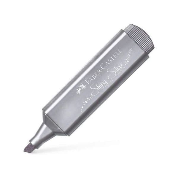 Faber Castell Marcador Fluorescente Cinza Metálico 154661